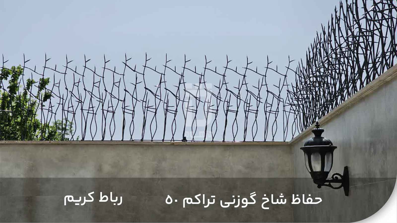 نصب حفاظ شاخ گوزنی تراکم 50 در رباط کریم